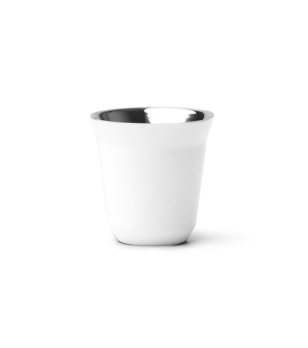 Бяла чаша от рециклирана неръждаема стомана COSIK 160 мл снимка