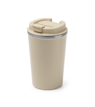 Термочаша с двойни стени в бежово Okele 450 мл снимка