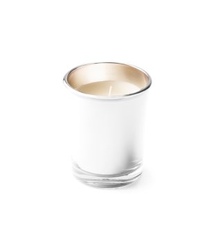 Ароматна свещ в бяло с аромат лавандула KIMI снимка