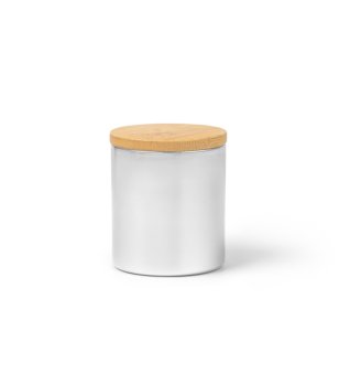 Ароматна свещ в сребриста кутия MARIS снимка