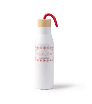 Бутилка за вода с коледен мотив 500 мл снимка