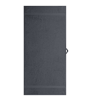 Хавлия за баня в цвят антрацит 50x100 см снимка