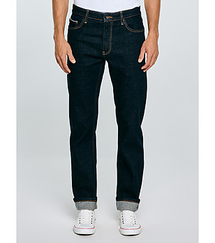 Мъжки памучни тъмносини дънки Colt снимка