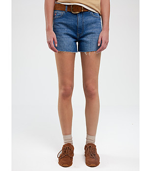 Дамски къси памучни дънки Authentic снимка