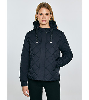 Черно дамско яке Wynterina снимка