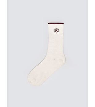 Бели мъжки чорапи Richis снимка