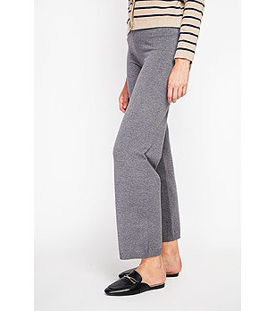 Дамски панталон в сиво снимка