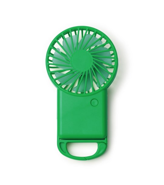 Ръчен вентилатор GIZA в зелено снимка