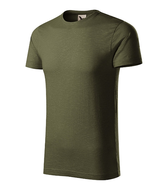 Мъжка тениска в каки от органичен памук Native снимка