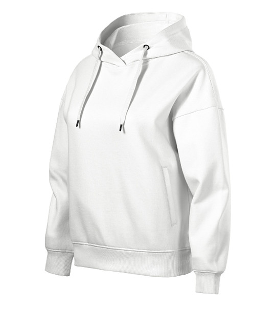 Бял дамски памучен суитшърт Kirra снимка