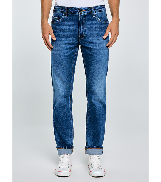 Сини памучни мъжки дънки Colt снимка