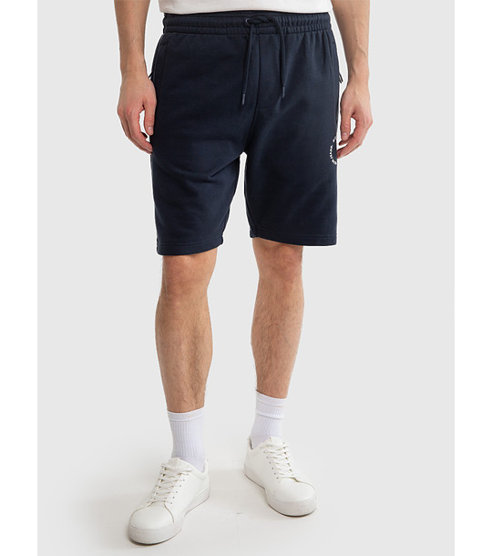 Тъмносини мъжки памучни къси панталони Kersyner снимка