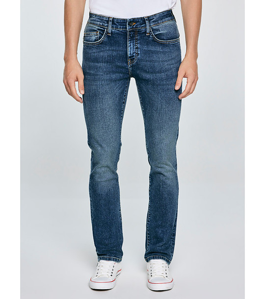 Мъжки слим памучни дънки Terry снимка