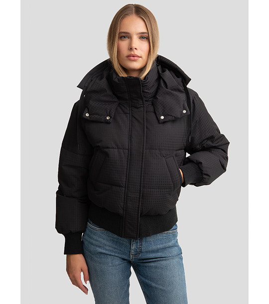 Черно дамско яке Cytylia снимка