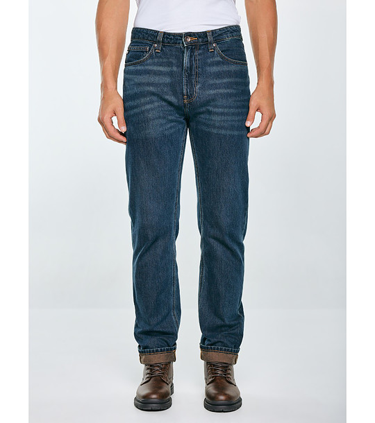 Памучни мъжки сини дънки Toros снимка