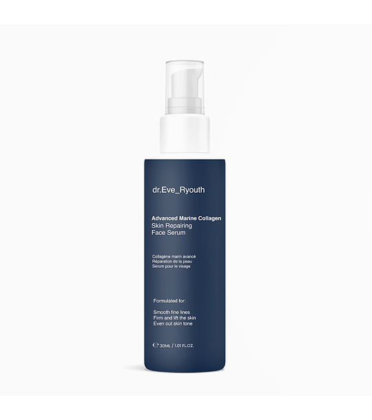 Възстановяващ серум за лице с морски колаген 30 мл снимка