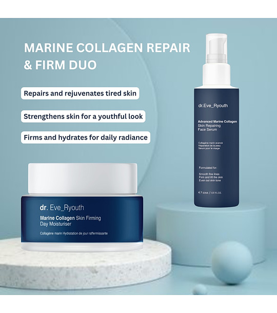 Комплект от серум и дневен крем за лице снимка