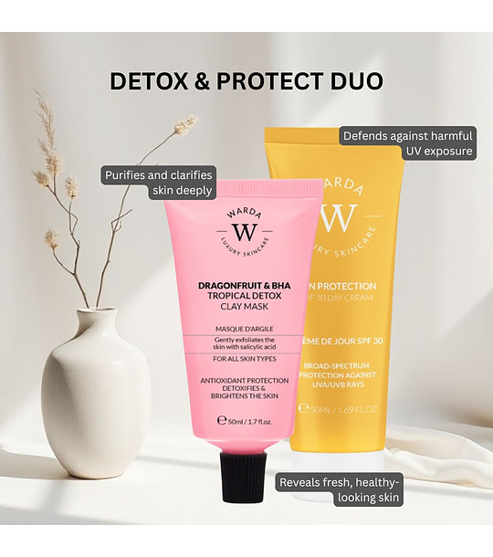 Комплект от маска за лице и слънцезащитен крем снимка