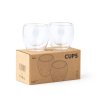 GLASS SET CAPSUL TRANSPARENT-1 снимка