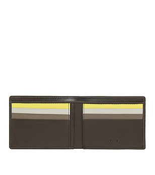 Мъжки портфейл в кафяво с RFID защита Caprera снимка