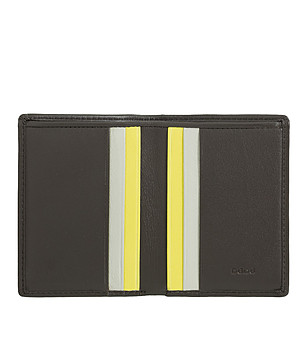 Кожен мъжки портфейл в кафяво с RFID защита снимка