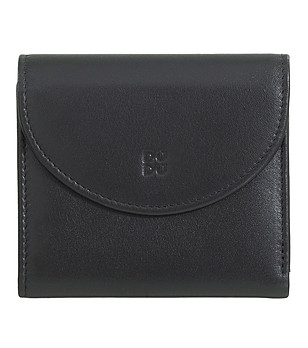 Черен дамски кожен портфейл Malaita с RFID защита снимка