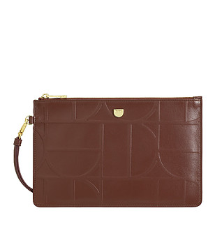 Малко портмоне за чанта в цвят шоколад Estoril снимка