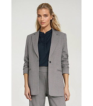 Дамско сако с пепит снимка