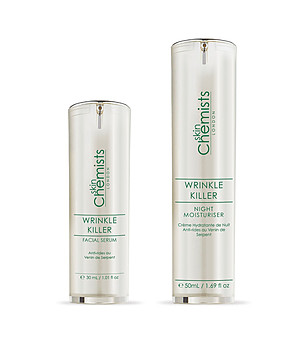 Комплект WRINKLE KILLER серум 30 ml и нощен крем 50 ml снимка