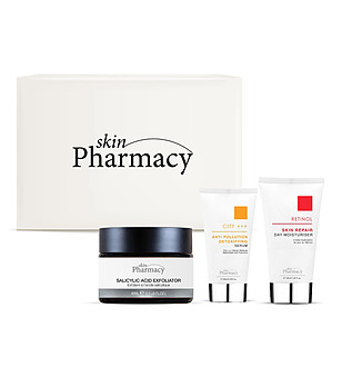 Комплект от два дневни крема за лице и детоксикиращ серум снимка