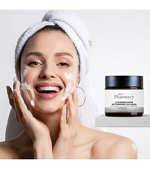 Почистващ балсам с морски колаген 120 мл снимка