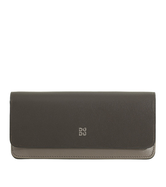 Калъф за очила от естествена кожа в нюанси на мока Calais снимка