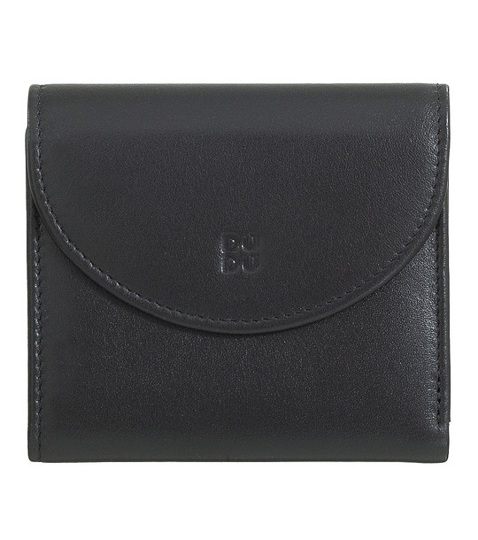 Черен дамски кожен портфейл Malaita с RFID защита снимка