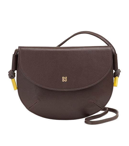 Дамска чанта през рамо Skye в кафяво снимка