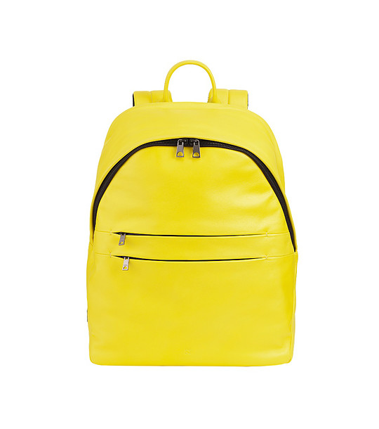 New York Citrus yellow Men's backpack handbags снимка