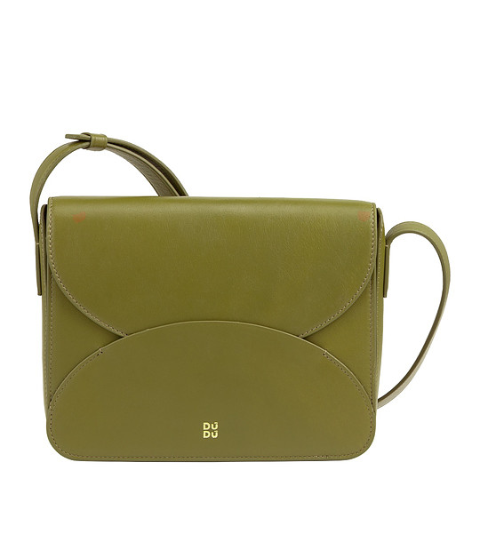 Cefalonia Olive green Women's shoulder bags снимка
