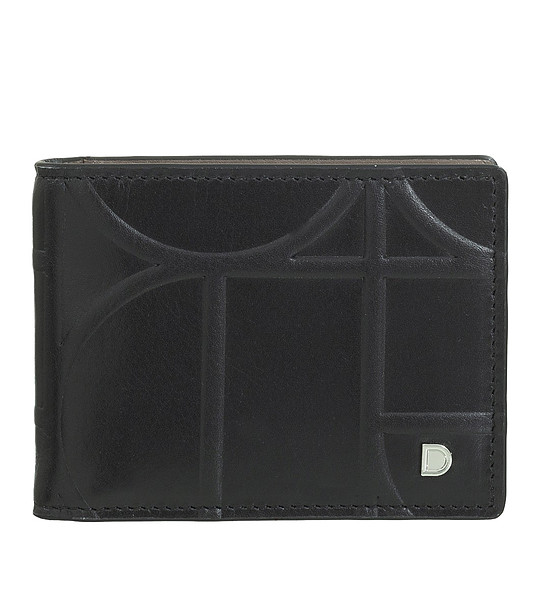 Мъжки кожен портфейл Azzorre в черно и таупе с RFID защита снимка