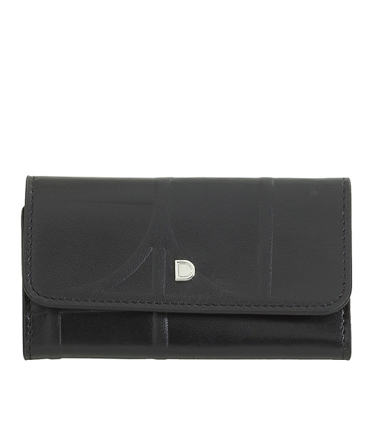 Кожен аксесоар за ключове в черно и оранжево Timbuktu снимка