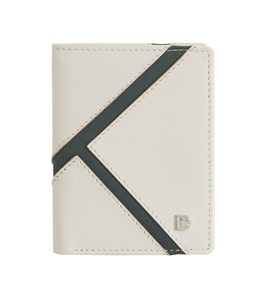 Мъжки портфейл от естествена кожа в бежово Rodi снимка