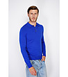 Мъжки пуловер в кралскосиньо с кашмир-0 снимка