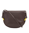 Дамска чанта през рамо Skye в кафяво-1 снимка