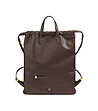 Ellesmere Coffee brown Women's backpack handbags-0 снимка