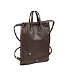 Ellesmere Coffee brown Women's backpack handbags-1 снимка