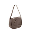 Formentera Taupe Women's shoulder bags-3 снимка