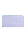 Дамски кожен голям портфейл в цвят лавандула Mauritius-4 снимка