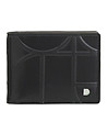 Мъжки кожен портфейл Azzorre в черно и таупе с RFID защита-0 снимка