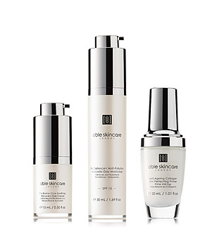 Комплект от серум и овлажнител за лице и околоочен крем снимка