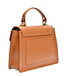 Дамска чанта в цвят коняк Vella-2 снимка