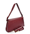Дамска трапецовидна чанта в бордо-2 снимка