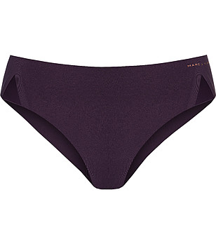 Лазерно изрязани бикини в тъмнолилаво Second Skin снимка